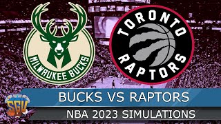 Toronto Raptors vs Milwaukee Bucks | NBA Today 1/17/2023 Full Game Highlights (NBA 2K23 Sim)
