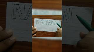 ( NAMAN ) ki 3D drawing video