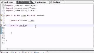 Java Programming Tutorial 51 GUI with JFrame