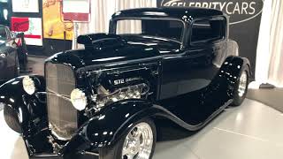 1932 Ford Coupe hot rod custom 572 v8. ---At Celebrity Cars Las Vegas