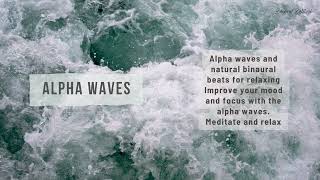 Alpha waves | Binaural beats music for relaxation