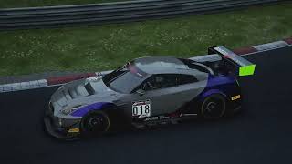 Assetto Corsa Competizione Ps5 Nissan GT3 nurburgring 24H custom race(replay)