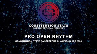 PRO RHYTHM ~ CONSTITUTION STATE DANCESPORT CHAMPIONSHIS 2024