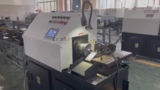 Fully Automatic metal pipe cutting machine with auto loading system#pipecuttingmachine #automation