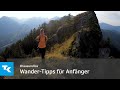 Wander-Tipps für Anfänger | rausundlos