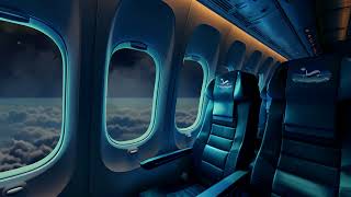 Soothing Airplane Cabine Sound | Beat Insomnia | Relaxing Engine Noise | 10 Hours White Noise
