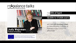 REBALANCE talk with Judy Wajcman