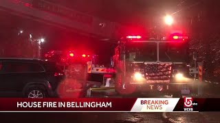 Fire destroys home in Bellingham