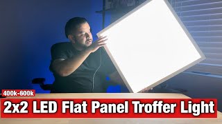 400k-600k Flat Panel Led Light from AllSmartLife