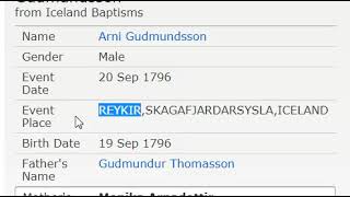 Understanding Icelandic Places in Online Records