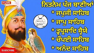 ਅੰਮ੍ਰਿਤ ਵੇਲੇ ਦਾ ਨਿਤਨੇਮ ।ਨਿਤਨੇਮ ਪੰਜ ਬਾਣੀਆ |Nitnem| japji sahib |gurbani | ਅਰਦਾਸ |path |satgurpyare