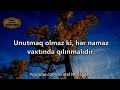 quranda namaz 5 vaxtdır. dəlillərlə