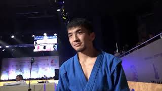 BEISENBAYEV Zhandos vs BARAKANOV Belek. Asia and Oceania SAMBO Championships 2023