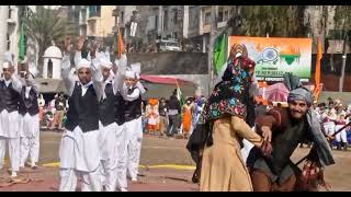 Students Of Gujjar Bakarwal Hostel Rajouri Preform Cultural Item During 74th Republic Day Function