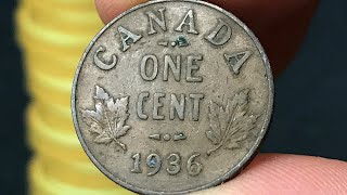1936 Canada 1 Cent Coin • Values, Information, Mintage, History, and More