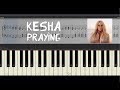 Kesha - Praying - Piano Tutorial by Amadeus (Synthesia) [Sheets]