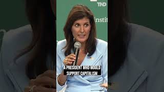 Nikki Haley announces she's voting for Donald Trump in the 2024 election #shorts