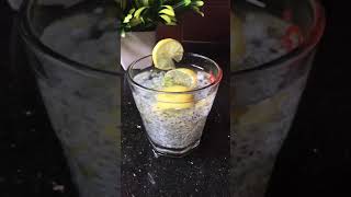 Magical weight loss drink 🥤 with sabja seeds and lemon 🍋