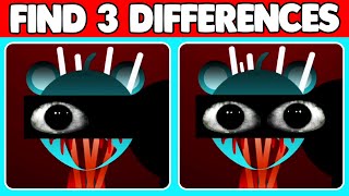 Solve This Riddle by Incredibox Sprunki - Find Three Differences on the Picture - Scariest Edition🔎