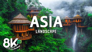 Wonder of Asia 🌏 Top 20 Most Beautiful Places To Visit In Asia ✨ Travel Video 8K