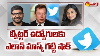 Elon Musk Big Shock to Twitter Employees | Twitter CEO Parag Agrawal | Sakshi TV