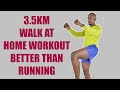 30 Minute FAT BURNER Walk at Home Workout Better Than Running🔥300 Calories in 3.5KM🔥