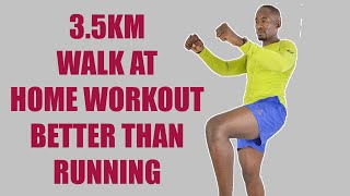 30 Minute FAT BURNER Walk at Home Workout Better Than Running🔥300 Calories in 3.5KM🔥