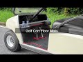 🛺Upgrade Your Ride with Premium Golf Cart Mats For Club Car EZGO Yamaha!