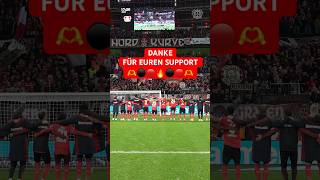 ❗Bayer Leverkusen hat die besten Fans! 🫶⚫️🔴🔥📸