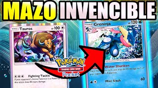 ☠️¡El NUEVO MAZO INVENCIBLE de GRENINJA!☠️ POKEMON TCG POCKET