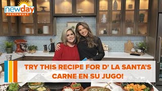 Try this recipe for D' La Santa's Carne en su jugo! - New Day NW