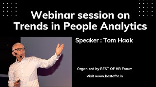 Trends in People Analytics - Tom Haak