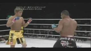 Marlon Sandro Tiger Uppercuts Kanehara's soul from his body.