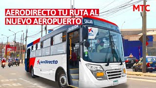 AeroDirecto:  Conoce las rutas del transporte público que te llevarán al nuevo aeropuerto