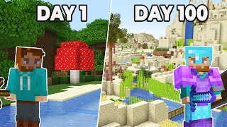I Survived 100 Days in Hardcore Minecraft 1.17 And Here's What Happened..