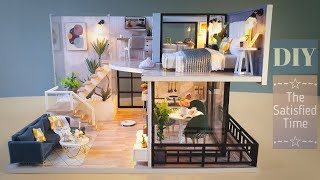 DIY Miniature dollhouse kit new model 2021 | DIY Miniature Loft Apartment | 미니어처하우스 |