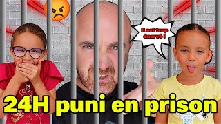 PAPA PUNI pendant 24H dans la PRISON 😬 BIEN FAIT mais le pire est à venir !