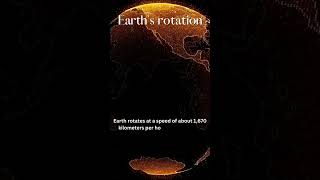 Earth's rotation #shorts