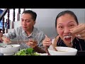 vlog 272 ll tô bún giò heo cục giò heo bự hơn cái tô