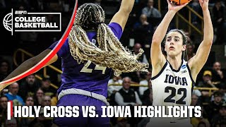 Holy Cross Crusaders vs. Iowa Hawkeyes | ESPN College Basketball | NCAA Tourname