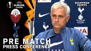 Jose Mourinho - Shkendija v Tottenham - Pre-Match Press Conference - Europa League