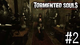 紳士的ホラーゲーム実況【Tormented Souls】#2 　動きそうな鎧だ。