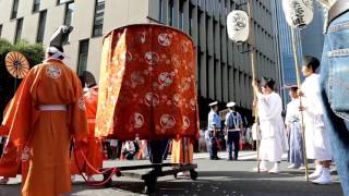 平成28年日枝神社山王祭「神幸祭」神事と巡航