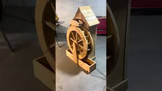 The Winfield collection water wheel, a project I built from the plans.