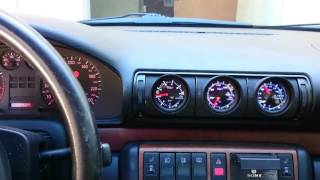 Glowshift dodatkowe zegary Audi A4 B5