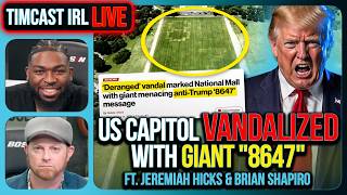 US National Mall VANDALIZED With 8647 Just Before America 250 | Timcast IRL