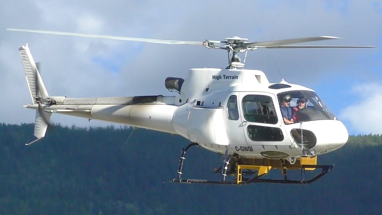 Eurocopter As350 B3 Takeoff Youtube