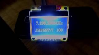 JH8SST/7 - Aitendo FSTN 128X64 ST7657 LCD was used for displaying modified N6QW's VFO