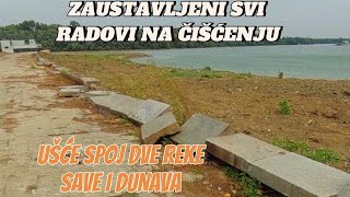 Beograd reka Sava i Ušće zaustavljeni svi radovi na čišćenju i odmuljavanju reke kompletan obilazak