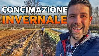 Come CONCIMARE l'orto BIOLOGICO con LETAME di cavallo IDEALE per l'INVERNO